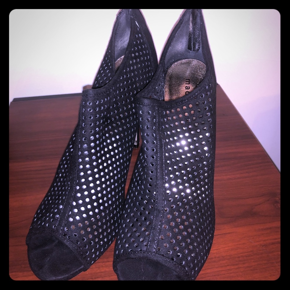 Women Dressed High Heel Shoes